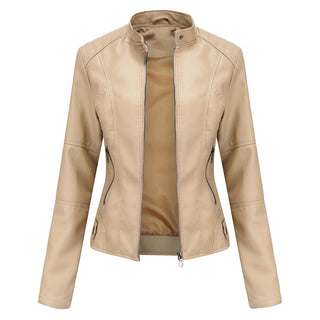 Audrey - Classic Tailored Leather Jacket
