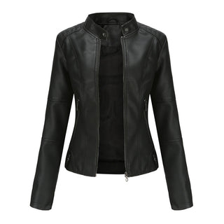Audrey - Classic Tailored Leather Jacket