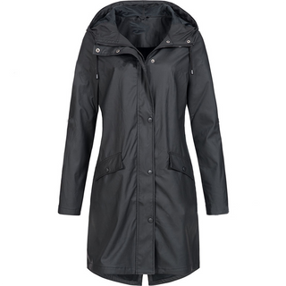 Lorraine Lightweight Waterproof Hooded Raincoat for Women