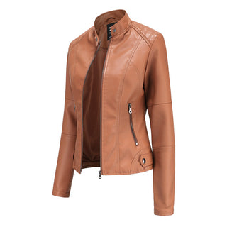 Audrey - Classic Tailored Leather Jacket
