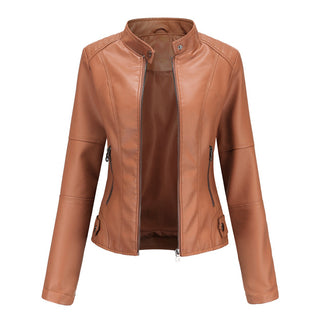Audrey - Classic Tailored Leather Jacket