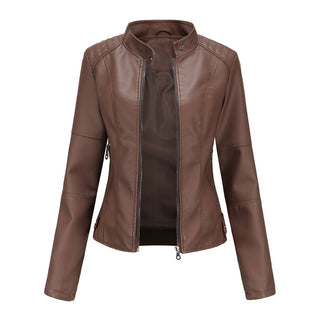 Audrey - Classic Tailored Leather Jacket