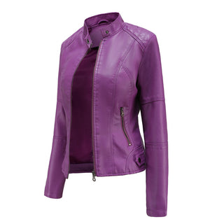 Audrey - Classic Tailored Leather Jacket