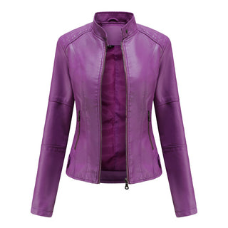 Audrey - Classic Tailored Leather Jacket