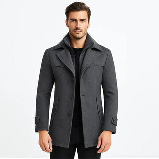 Water-Repellent Zip-Up Jacket for Men