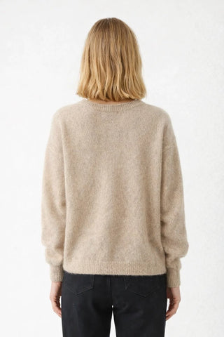 Salomé - Oversized Women's Cardigan in Soft Knit – Black Layering Piece for Effortless Style and Comfort