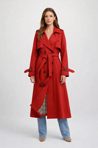 Odessa Classic Trench Coat for Timeless Style
