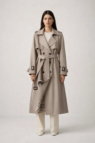 Odessa Classic Trench Coat for Timeless Style