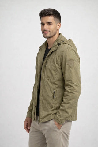 Men's Waterproof Breathable Cargo Jacket